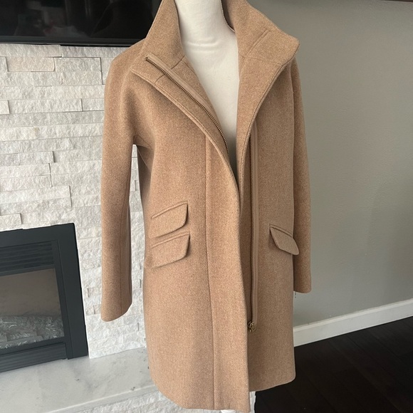 J crew wool coat size 4 - Picture 4 of 5